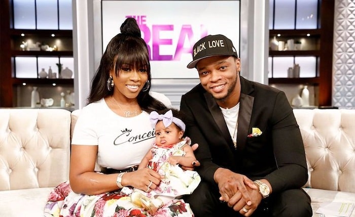 Remy and Papoose with their daughter